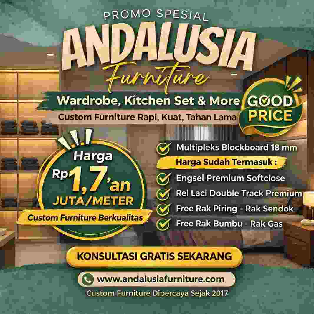 Harga Furniture per Meter